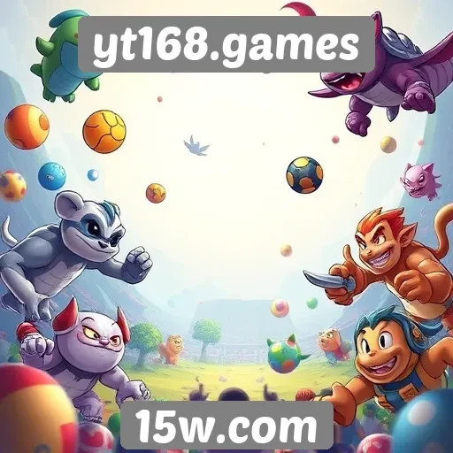 Comparação de jogos populares no yt168.games