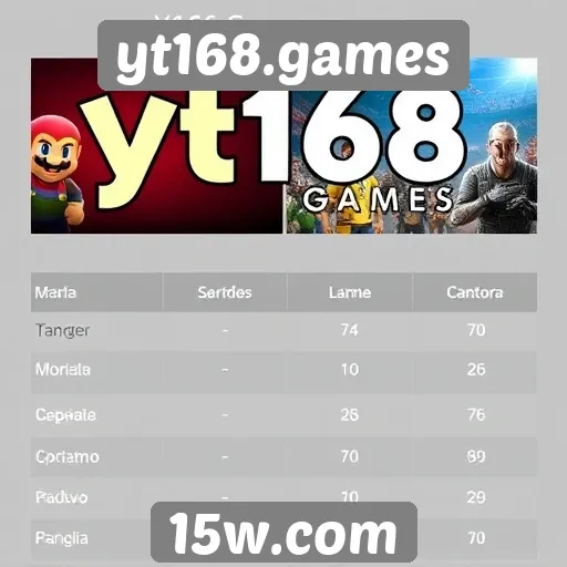 Comparativo de preços entre yt168.games e concorrentes